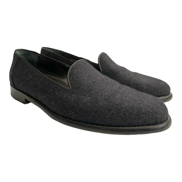 COLE HAAN EUC Dress
Formal Black Wool Slip On Loafers Shoes Black Men Size 8M - Picture 5 of 12